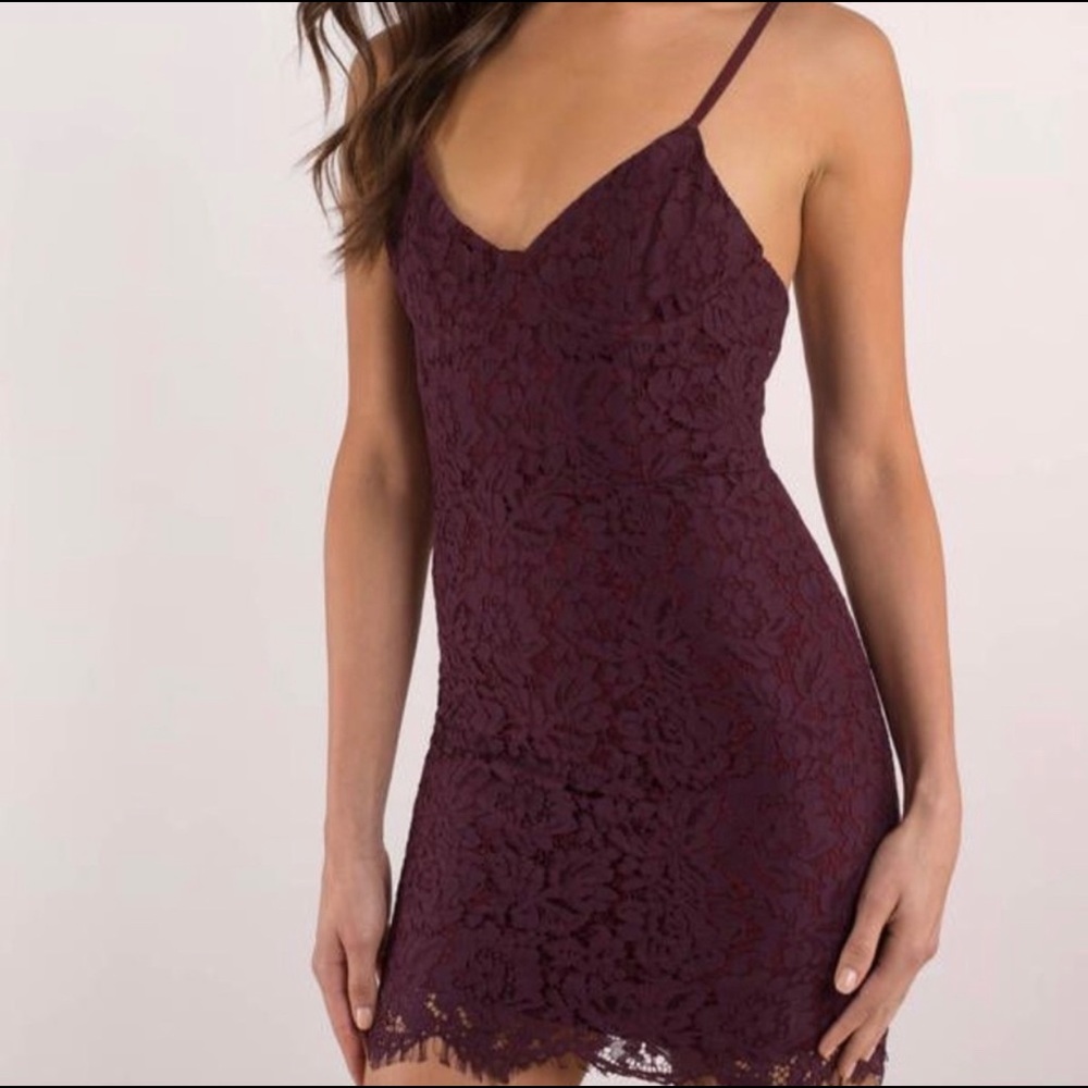Toni Lace Mini Dress